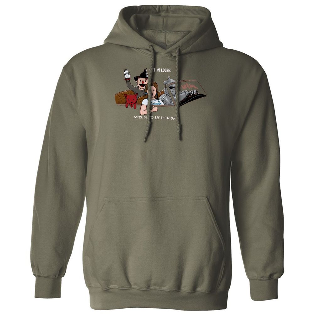 Classic Unisex Hoodie - LEGYNKKT - Military Green - 4