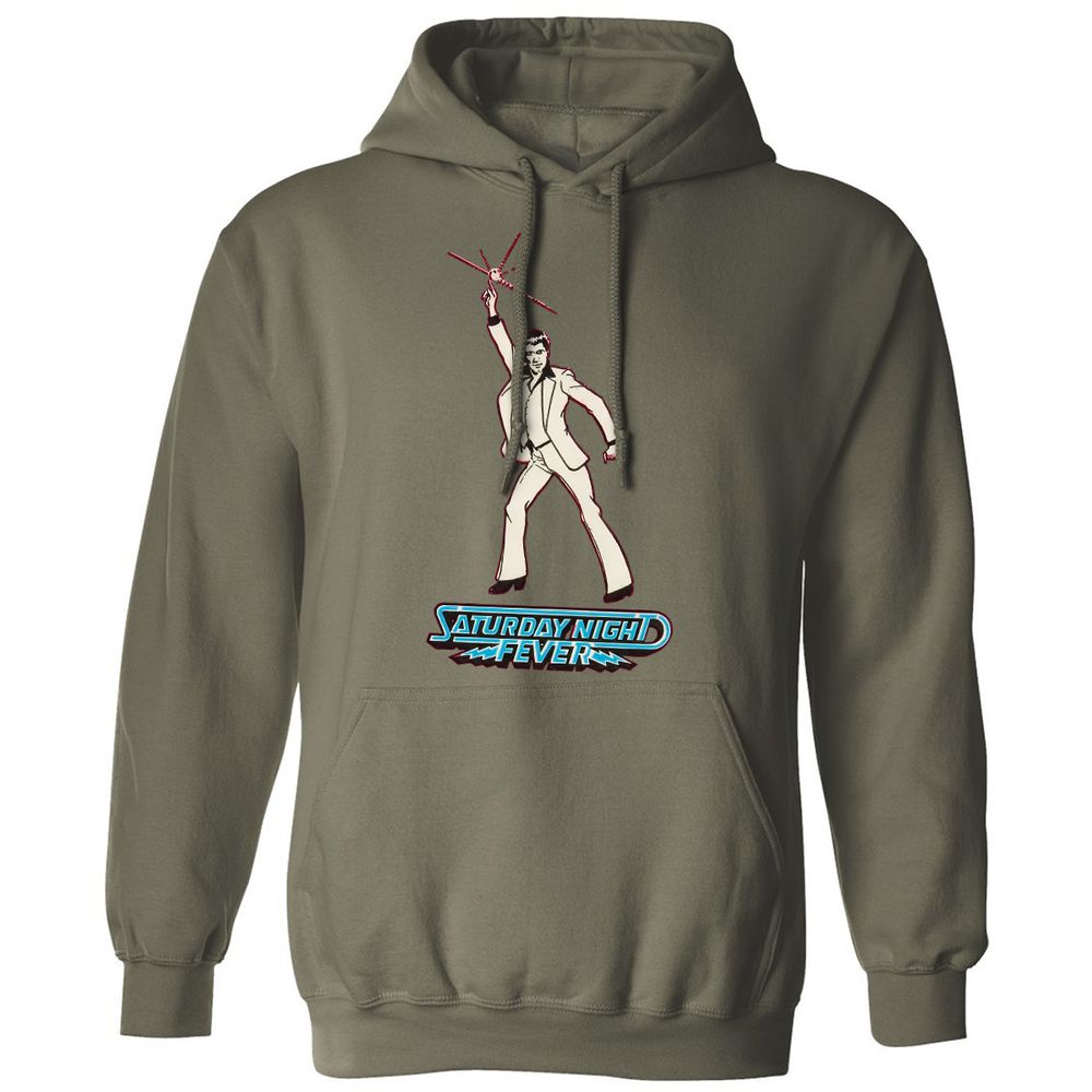 Classic Unisex Hoodie - EKJHDQJP - Military Green - 4