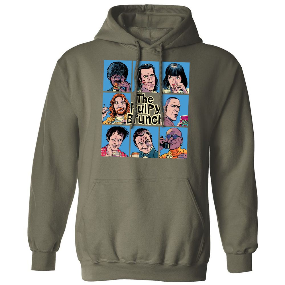 Classic Unisex Hoodie - T44AJVEX - Military Green - 4
