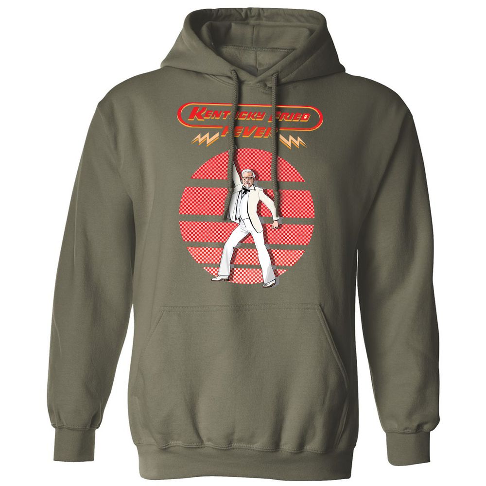 Classic Unisex Hoodie - L6WNZFSJ - Military Green - 4