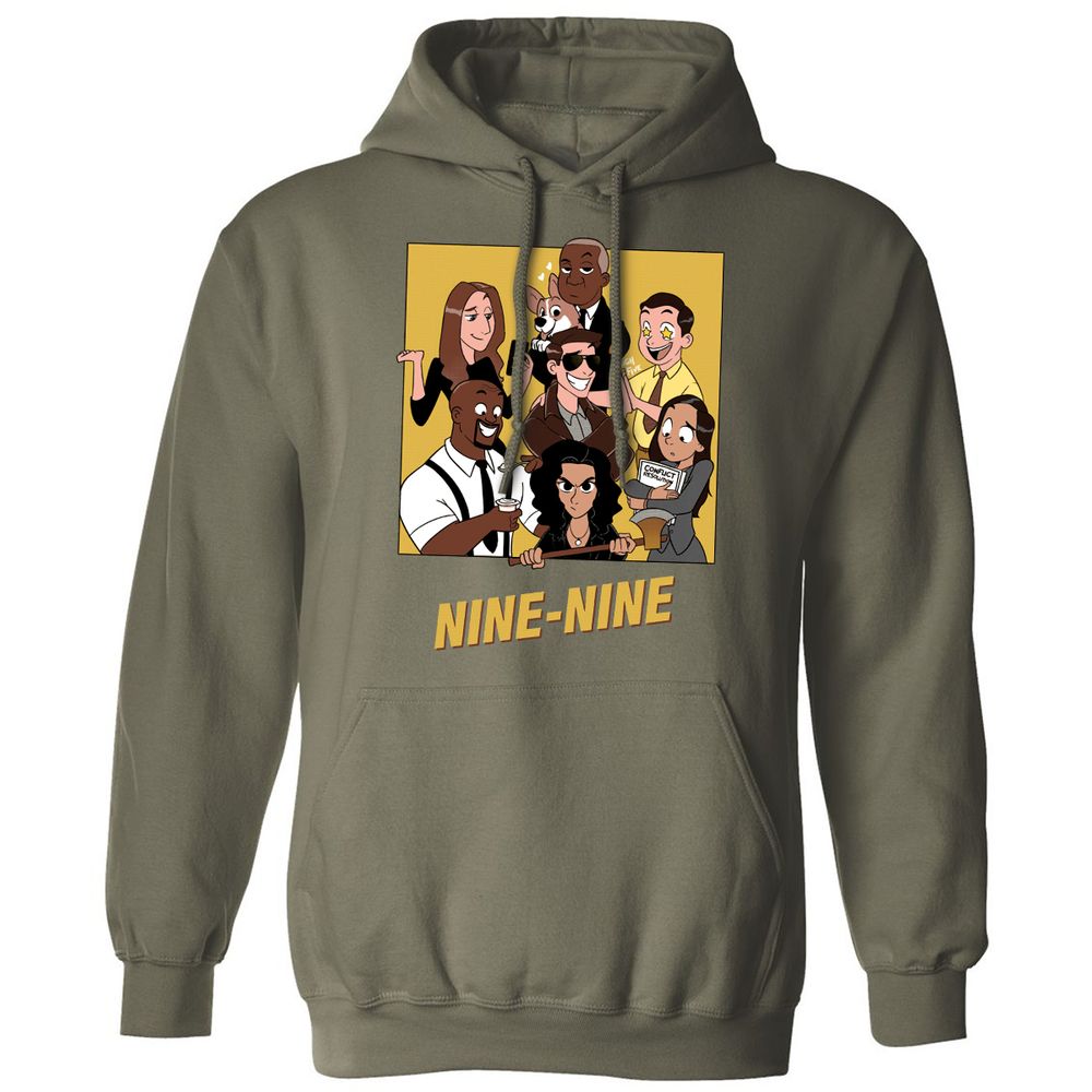 Classic Unisex Hoodie - WLB9GZFE - Military Green - 4