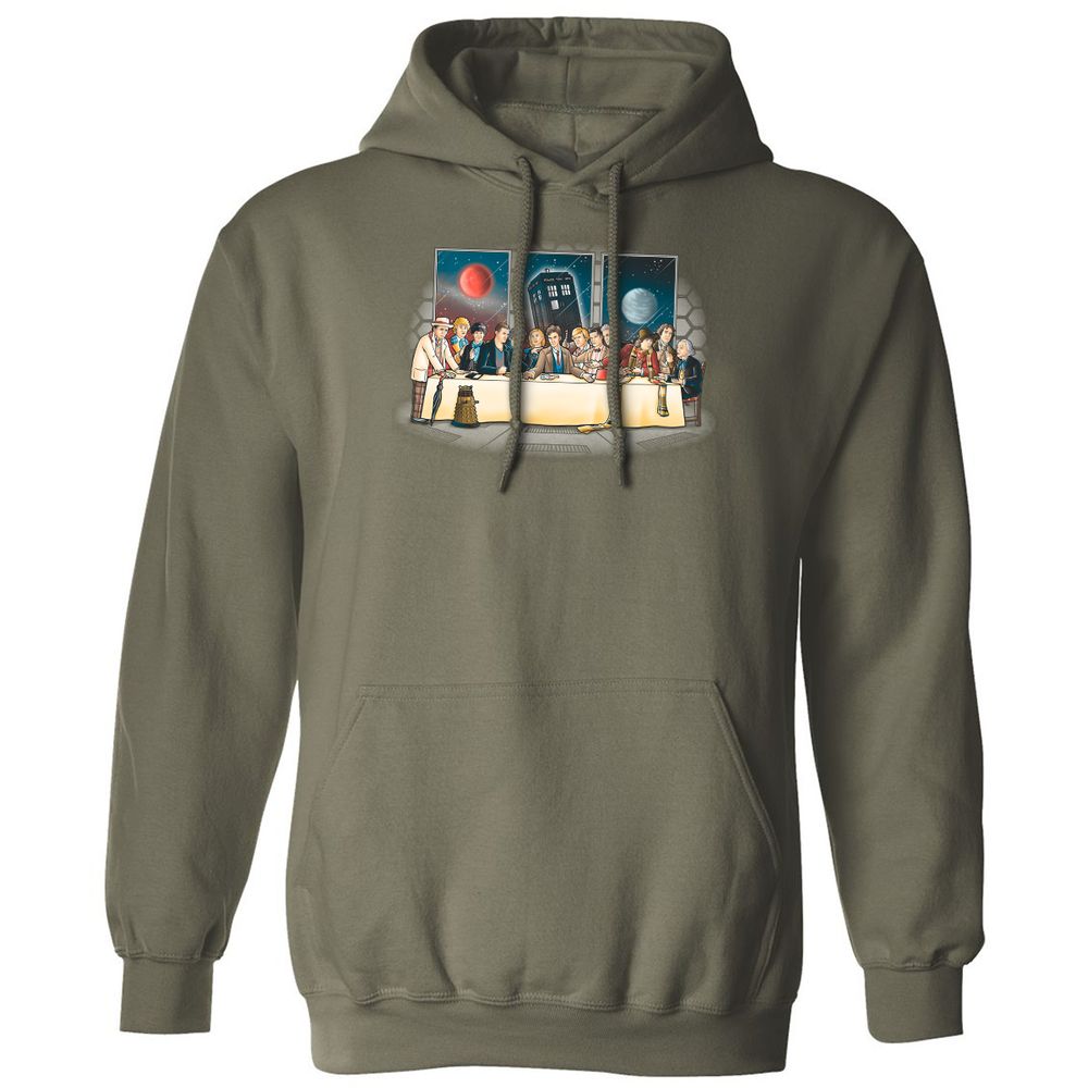 Classic Unisex Hoodie - LQRW77R6 - Military Green - 4