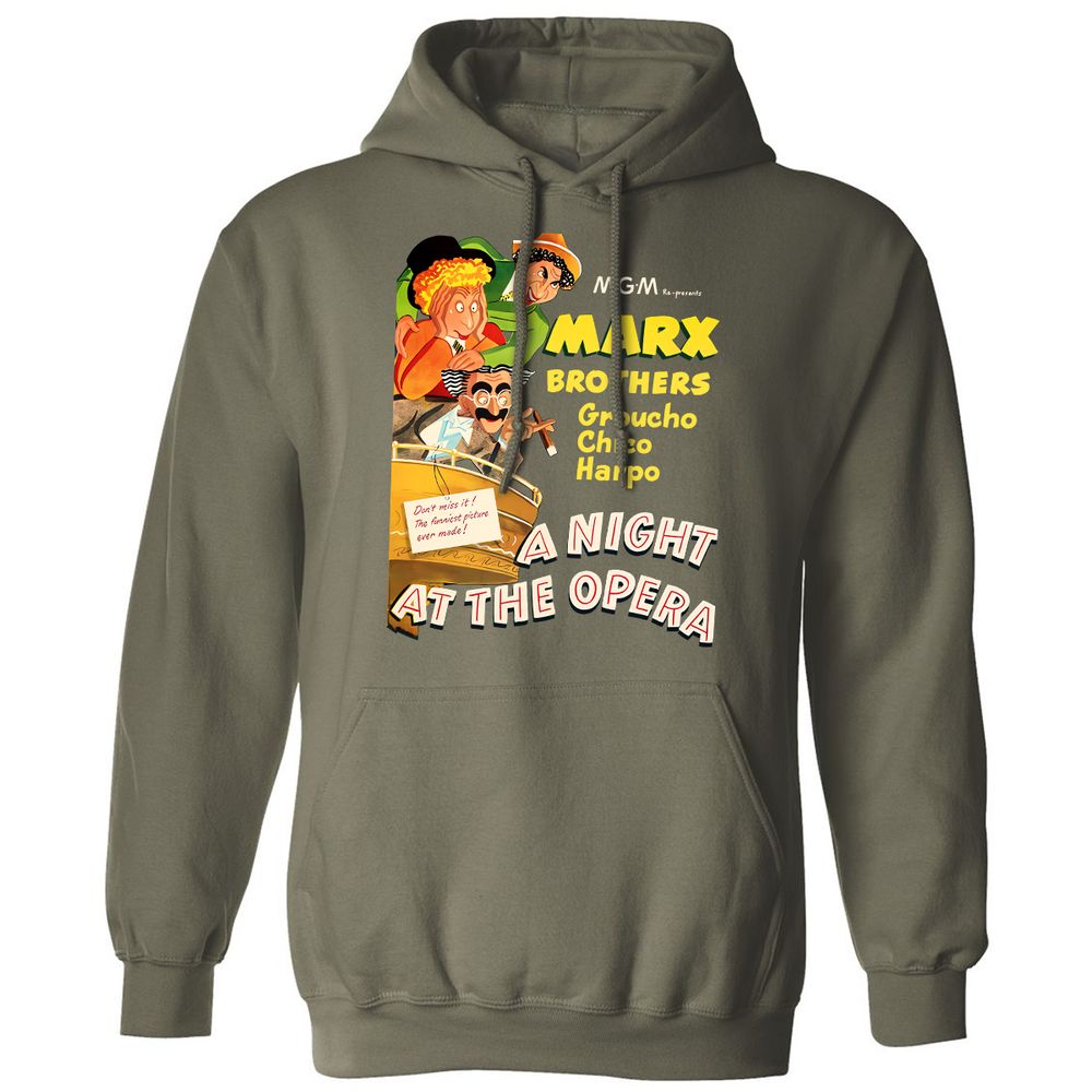 Classic Unisex Hoodie - ZGMVFP21 - Military Green - 4