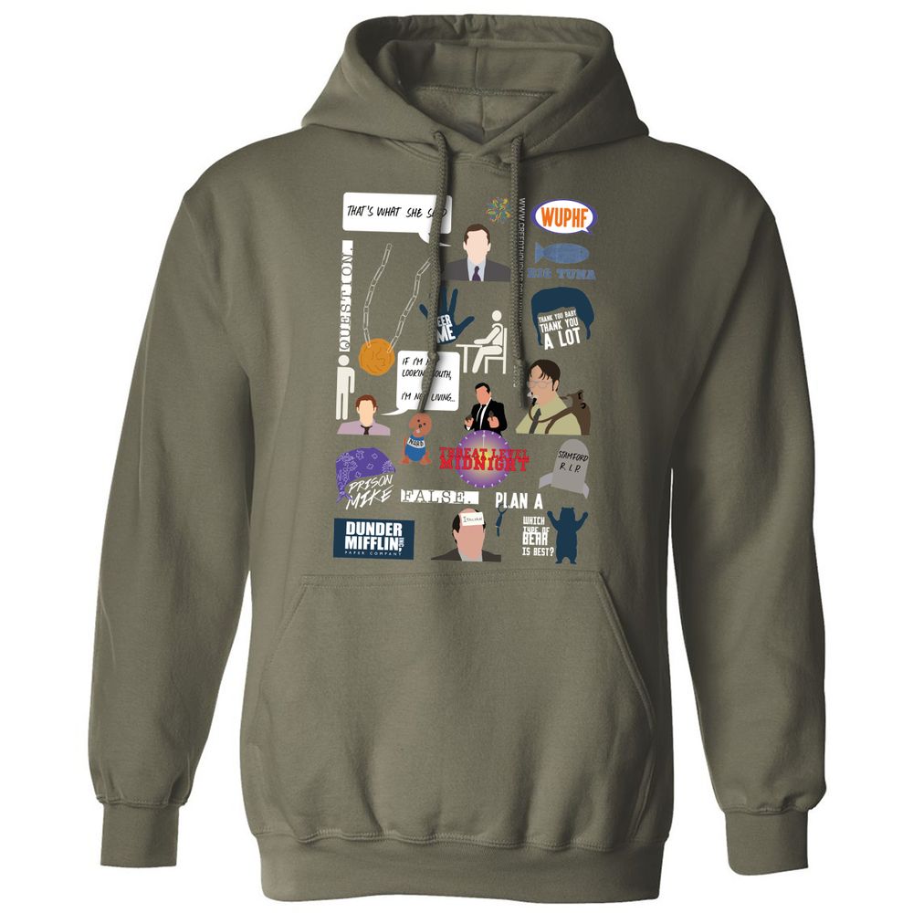 Classic Unisex Hoodie - JLFXA9AG - Military Green - 4