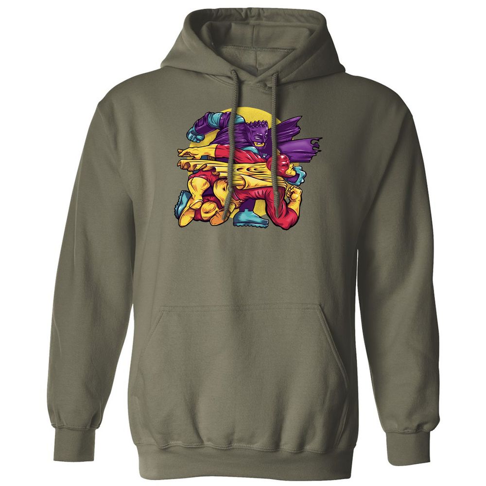 Classic Unisex Hoodie - DBLMWZTF - Military Green - 4