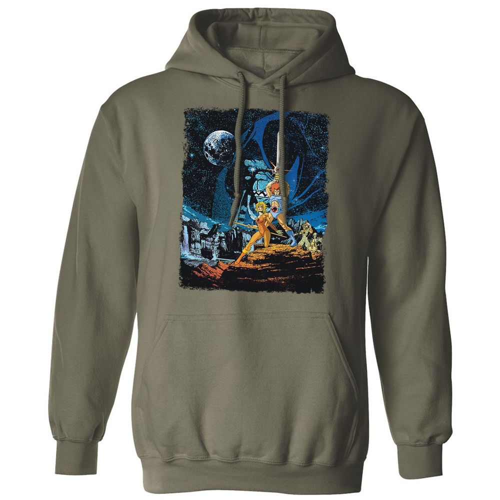 Classic Unisex Hoodie - 8JN6T45Y - Military Green - 4