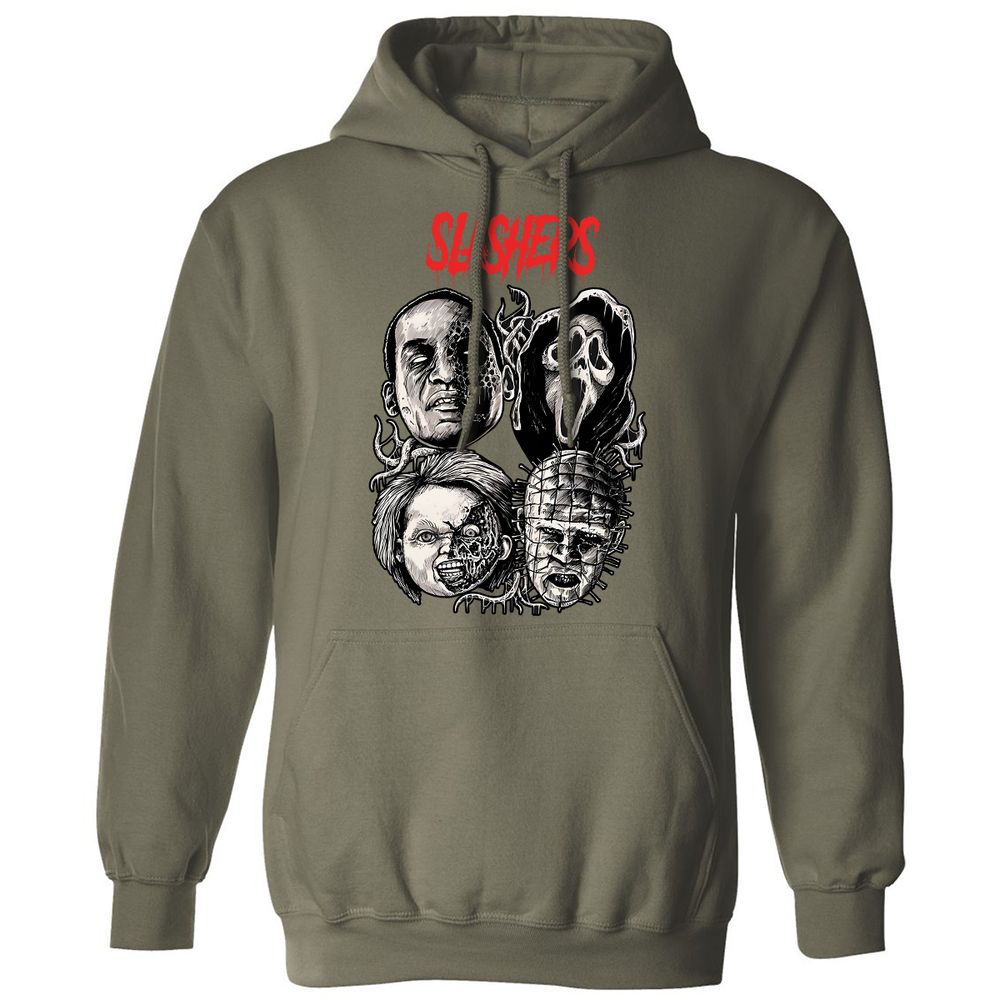 Classic Unisex Hoodie - ST68JA8A - Military Green - 4