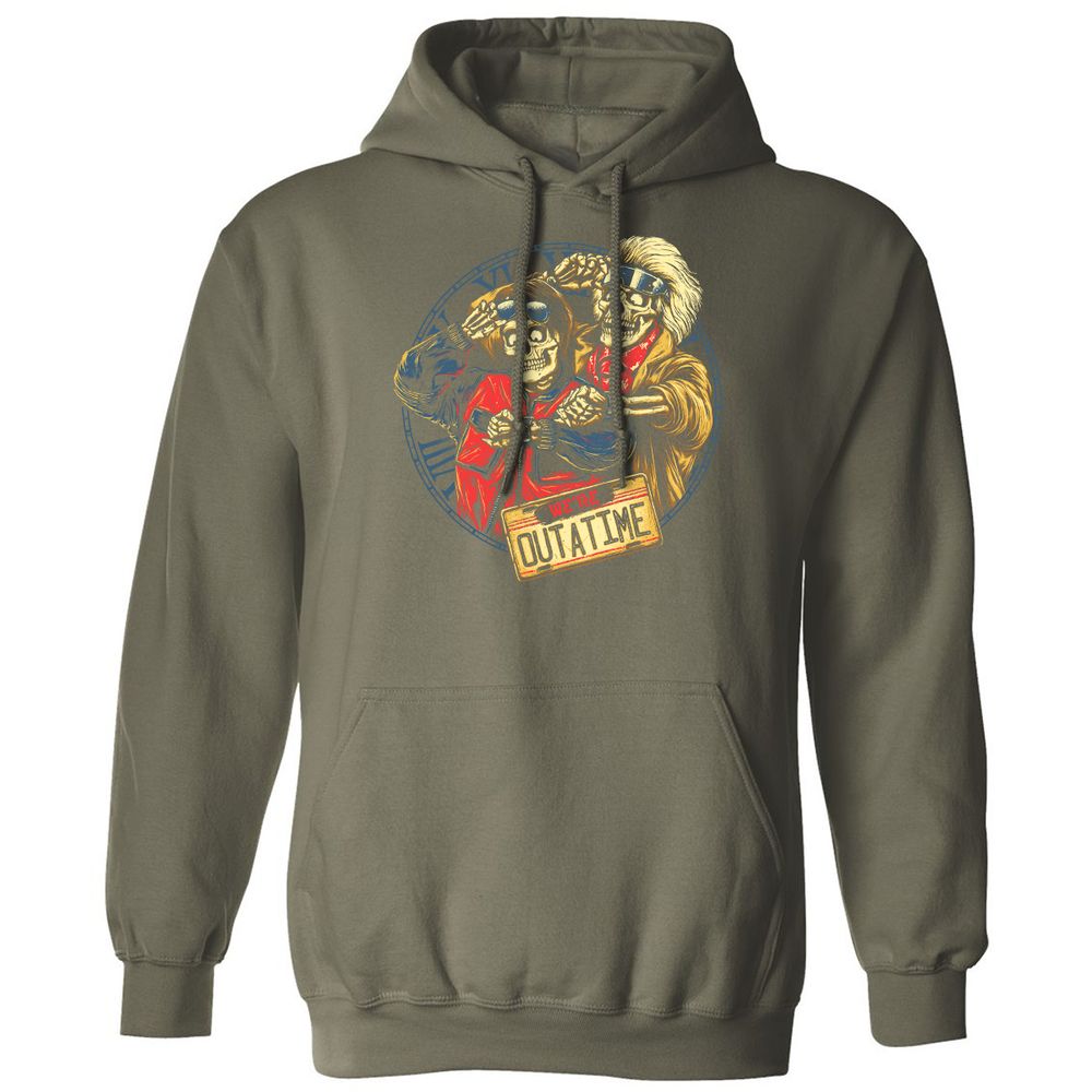 Classic Unisex Hoodie - 8UBEU1RN - Military Green - 4