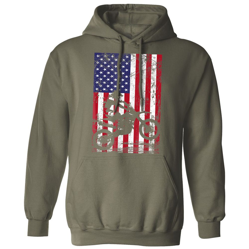 Classic Unisex Hoodie - HM62Z5SM - Military Green - 4