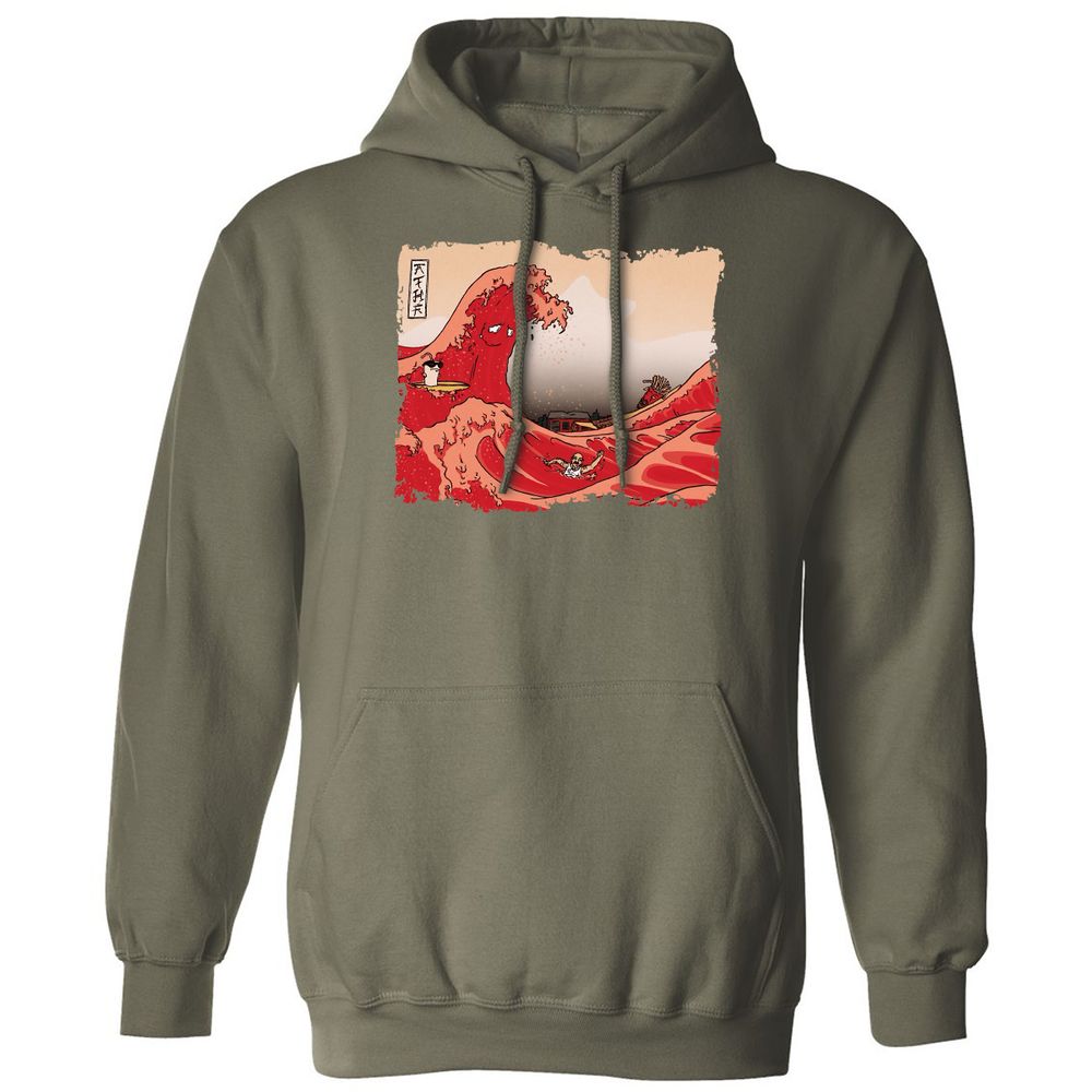 Classic Unisex Hoodie - DQUJDDN4 - Military Green - 4