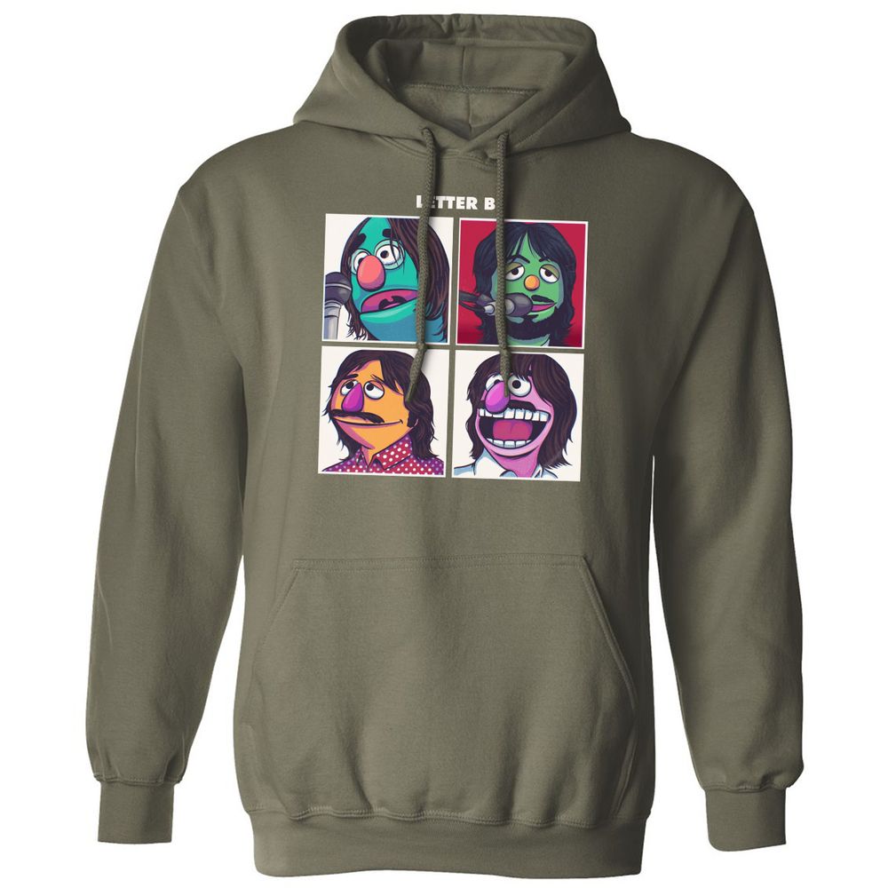 Classic Unisex Hoodie - D46SWGLH - Military Green - 4
