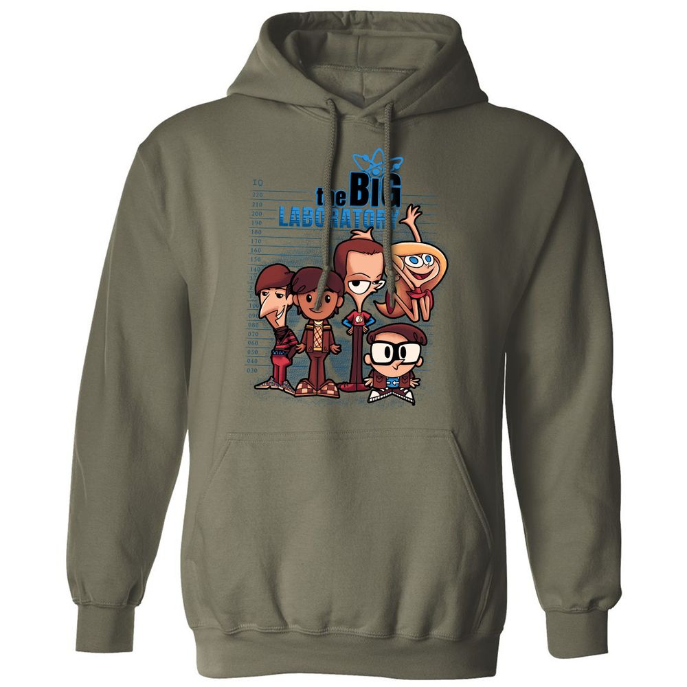 Classic Unisex Hoodie - E8XJ95W8 - Military Green - 4