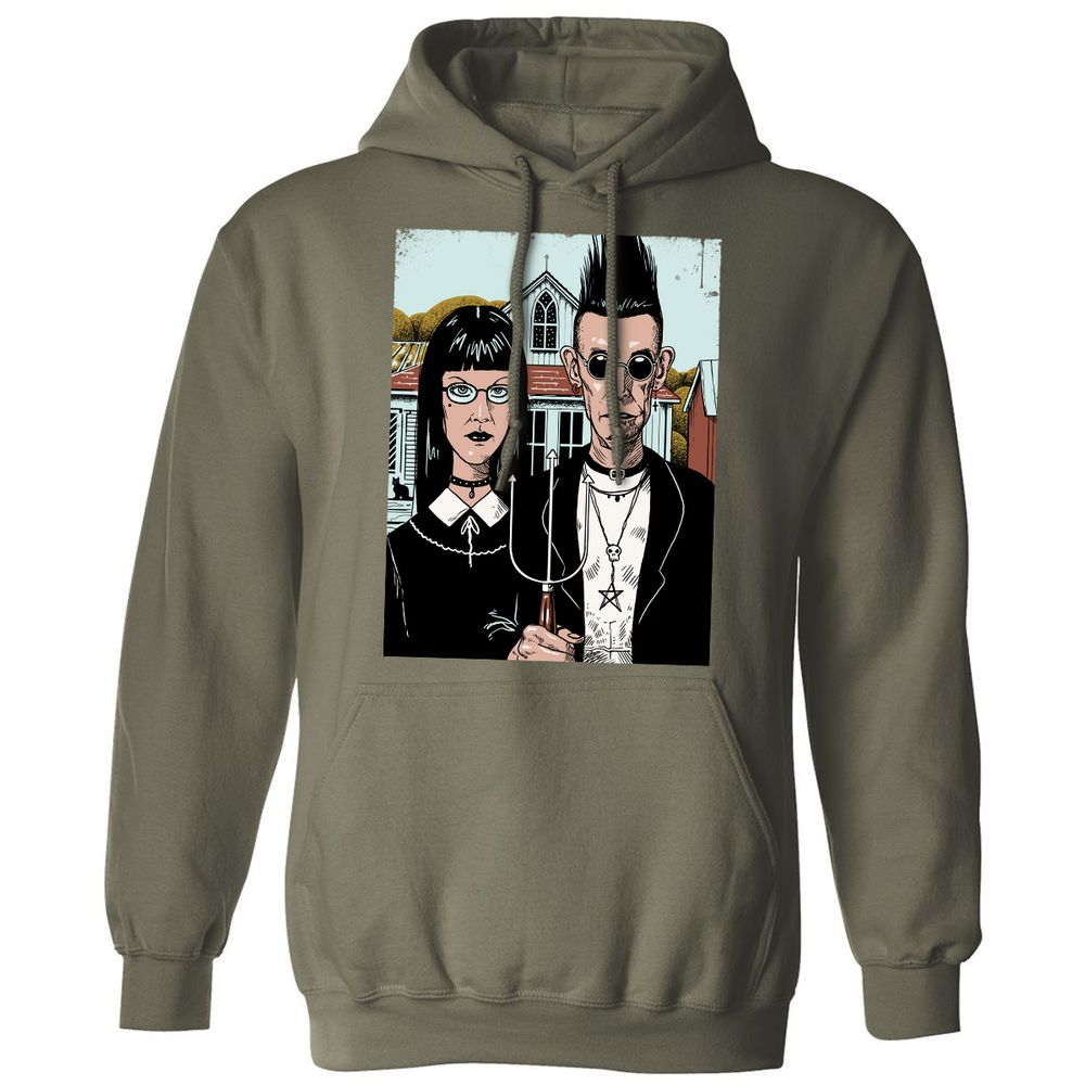 Classic Unisex Hoodie - GH8DRQSB - Military Green - 4