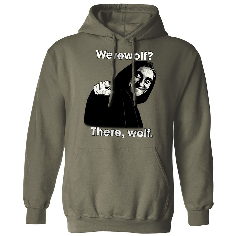 Classic Unisex Hoodie - UMYEGM7L - Military Green - 4