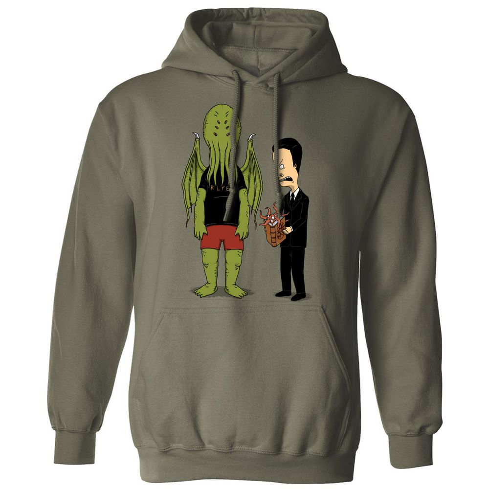 Classic Unisex Hoodie - RX9YEV3J - Military Green - 4