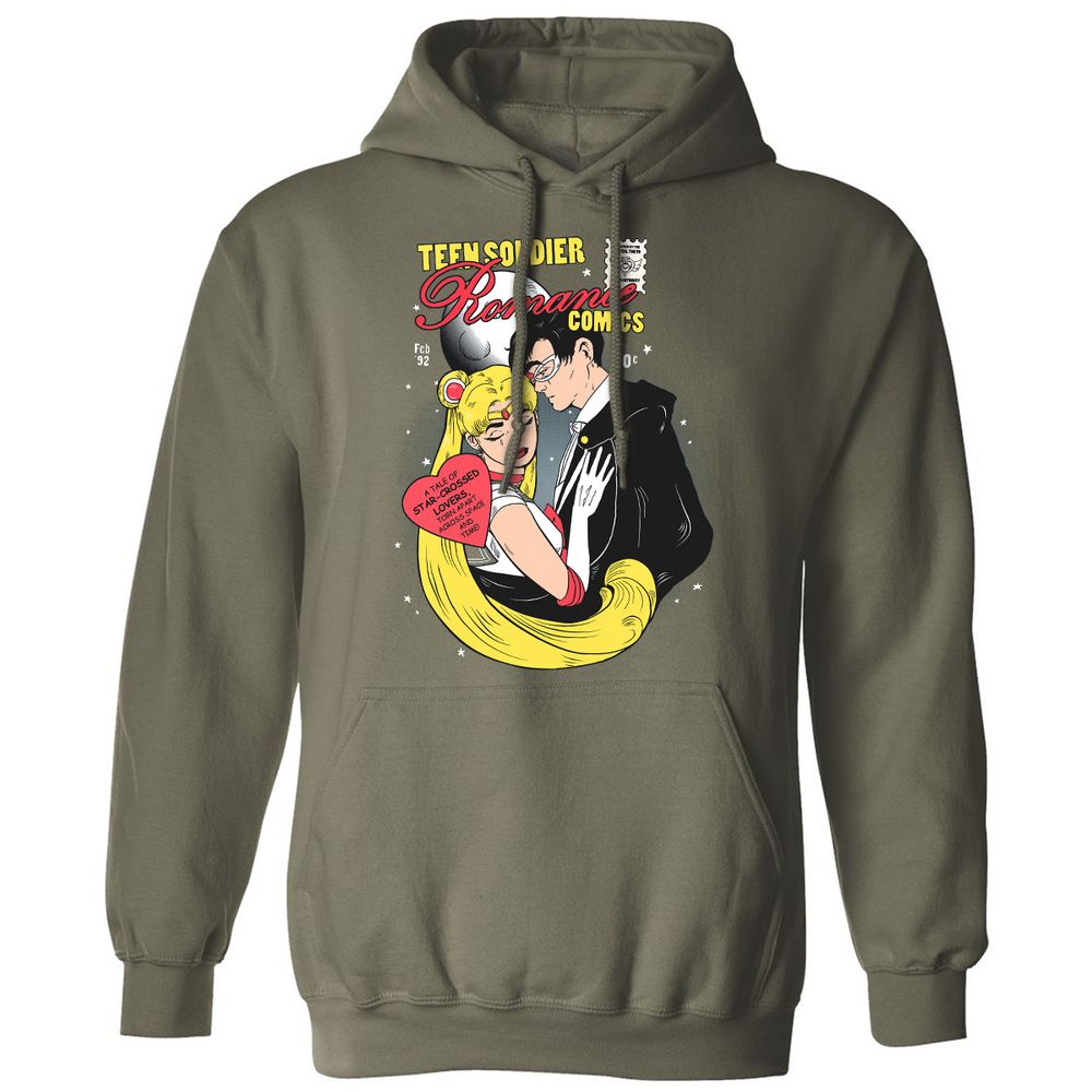 Classic Unisex Hoodie - GH89QLA6 - Military Green - 4