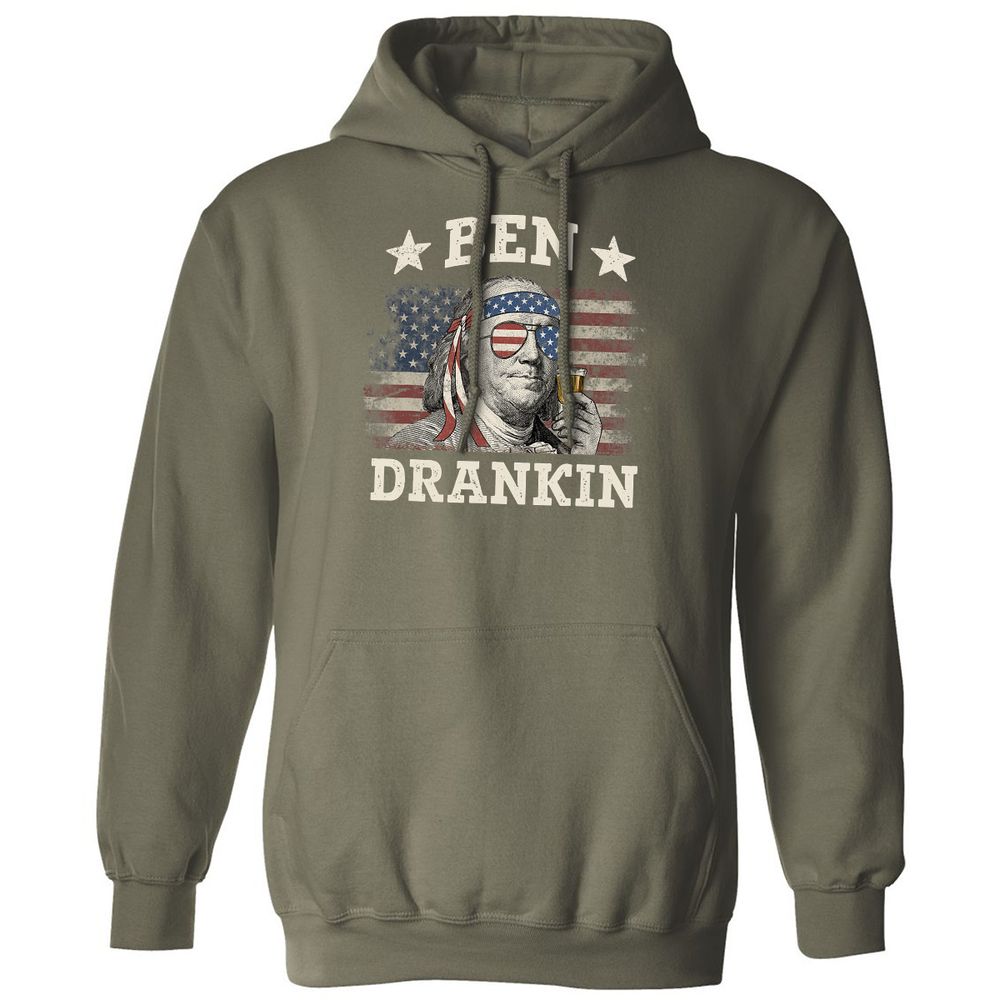 Classic Unisex Hoodie - DM54DH5Z - Military Green - 4