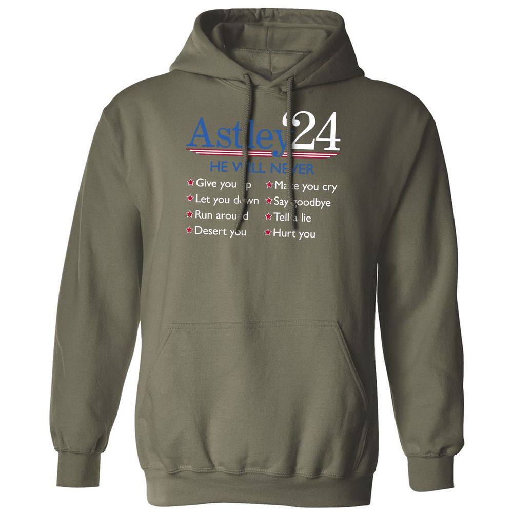 Classic Unisex Hoodie - R2Z32676 - Military Green - 4