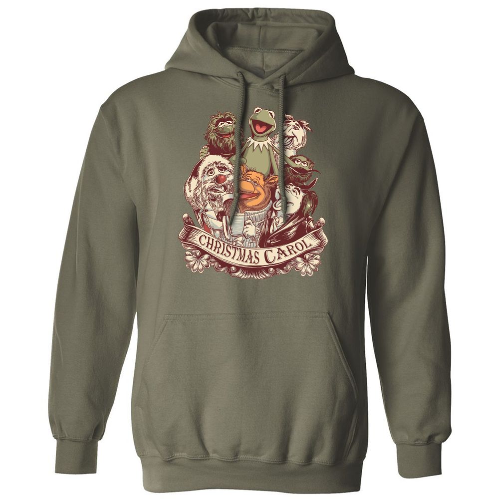 Classic Unisex Hoodie - PKPXBCKH - Military Green - 4