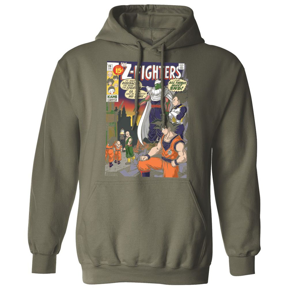 Classic Unisex Hoodie - EUBVJETP - Military Green - 4