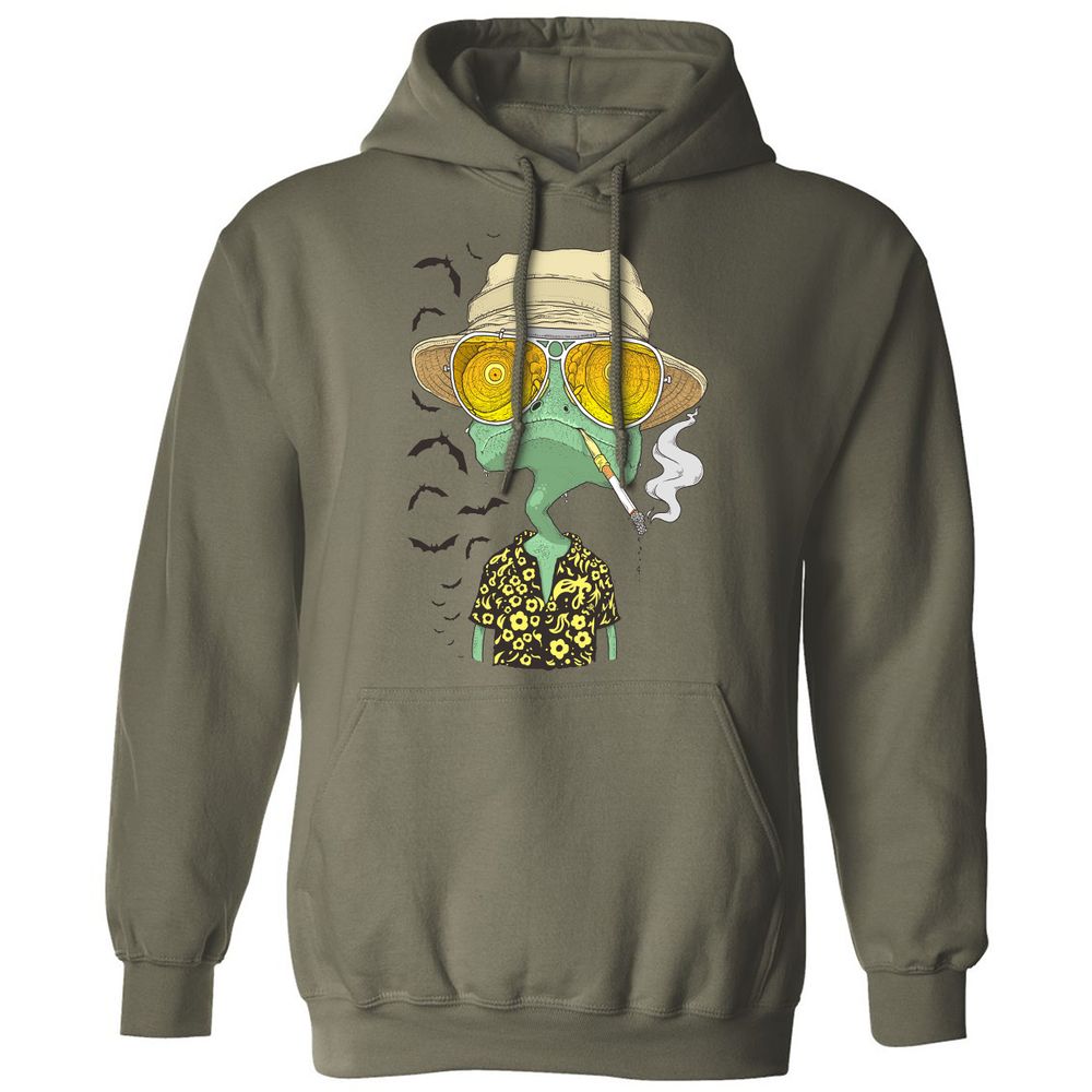 Classic Unisex Hoodie - 24U72LKV - Military Green - 4