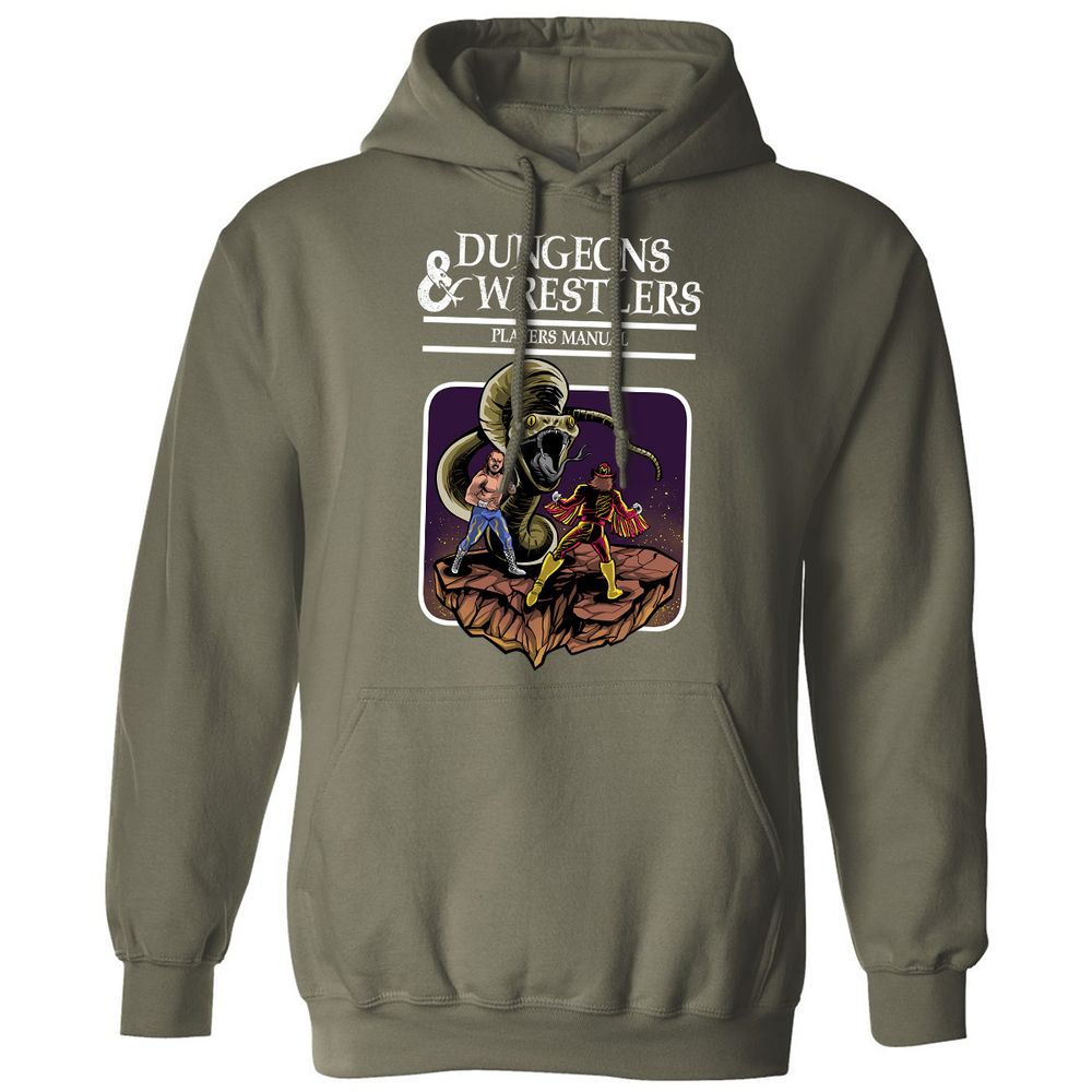 Classic Unisex Hoodie - CPQLWKAZ - Military Green - 4