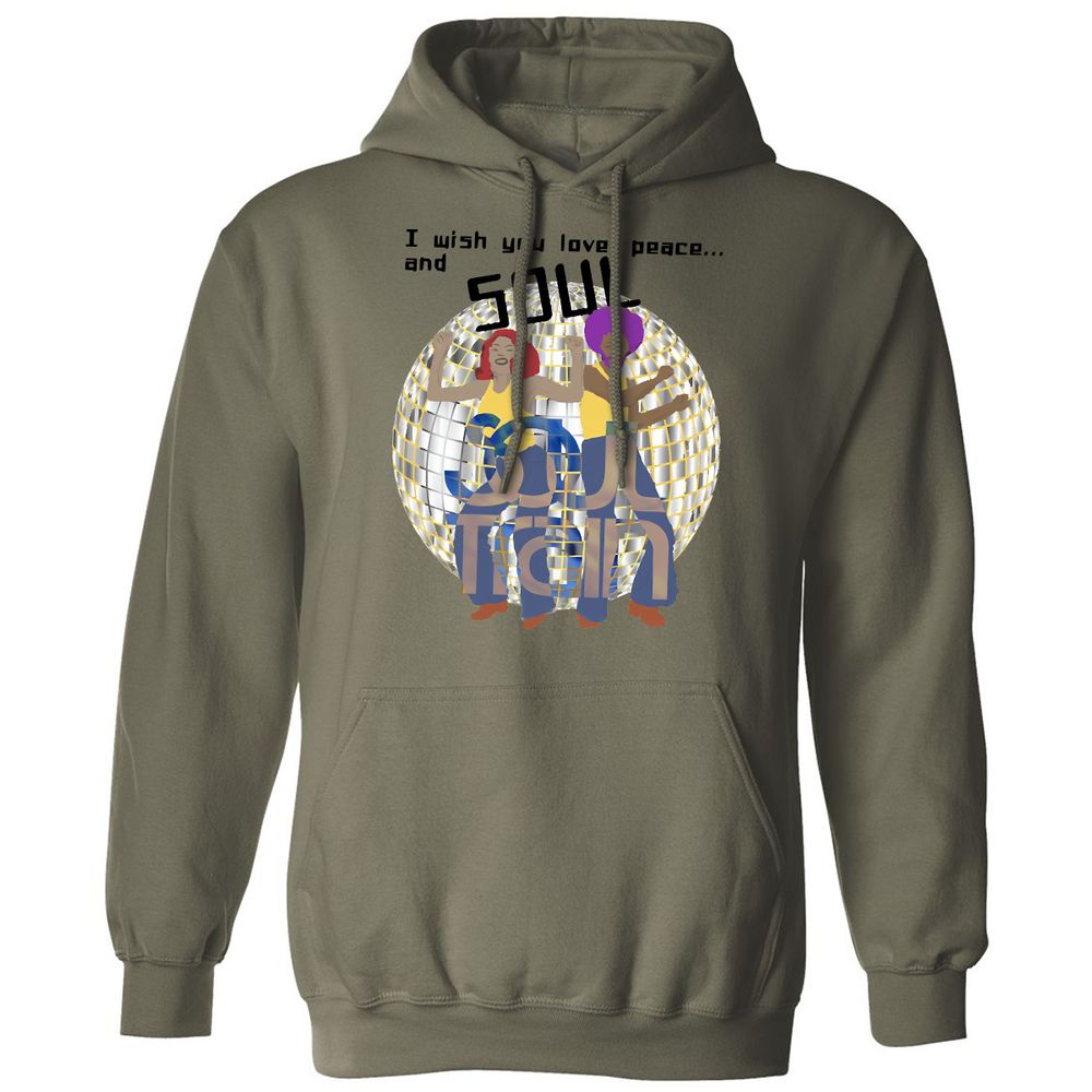 Classic Unisex Hoodie - DDT3PR1F - Military Green - 4