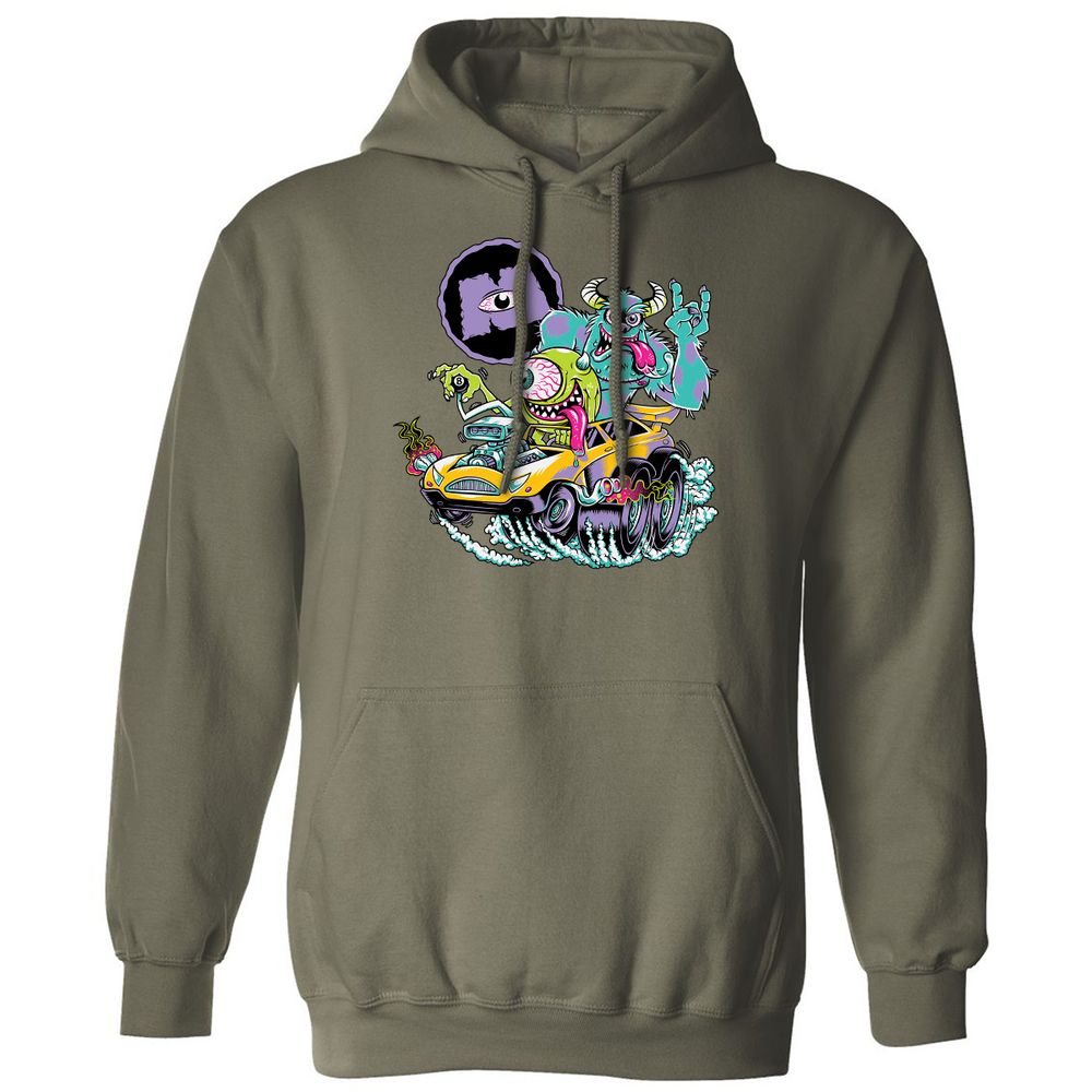 Classic Unisex Hoodie - GH3CM592 - Military Green - 4