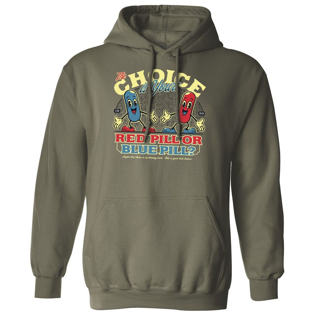 Classic Unisex Hoodie - VDXH5SDQ - Military Green - 4