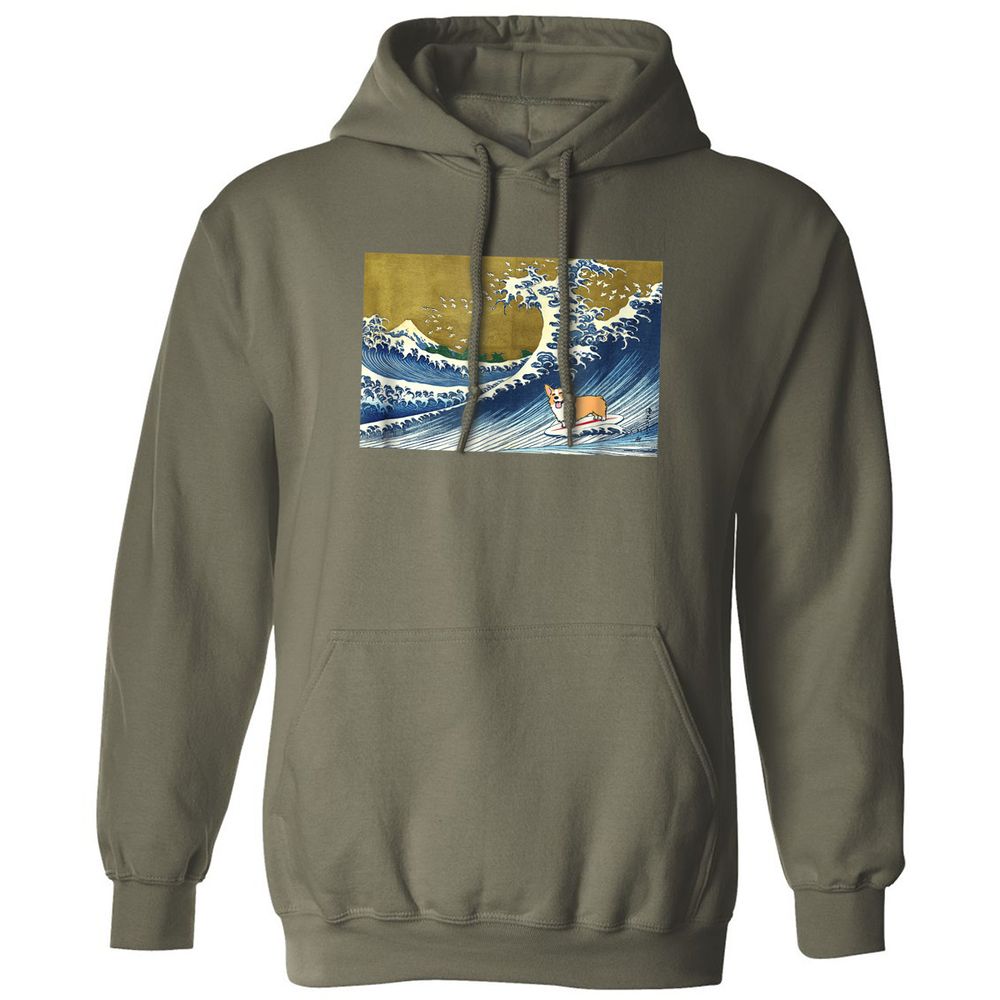 Classic Unisex Hoodie - HCSRU3YK - Military Green - 4