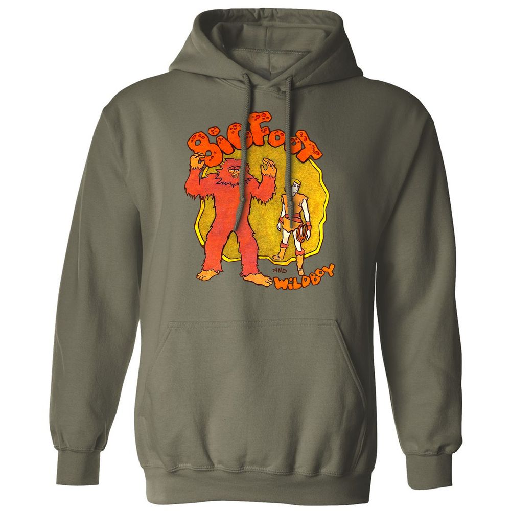 Classic Unisex Hoodie - LSLT6K33 - Military Green - 4
