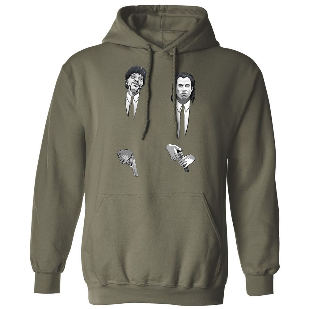 Classic Unisex Hoodie - KJKZ4PY5 - Military Green - 4