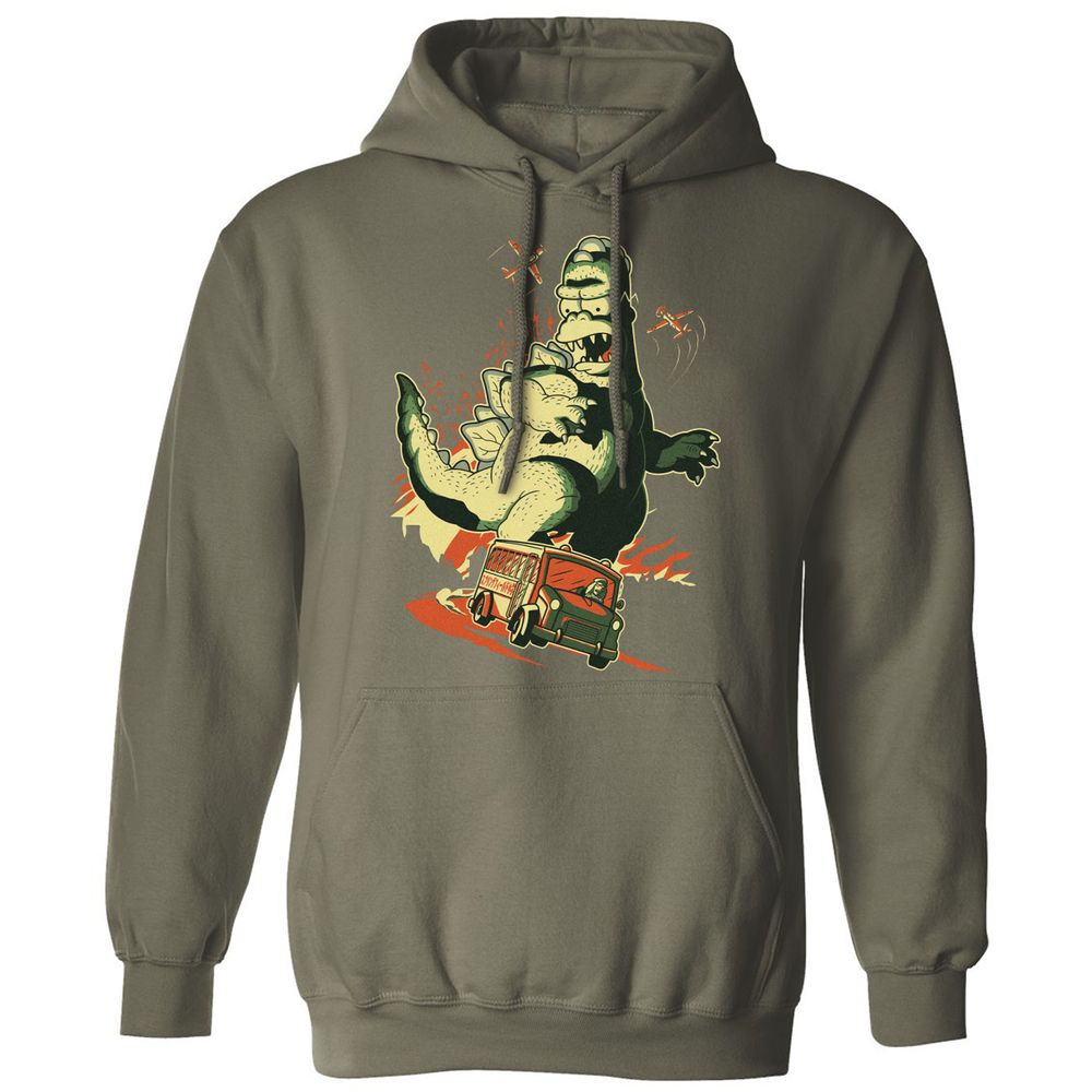 Classic Unisex Hoodie - N79DM567 - Military Green - 4