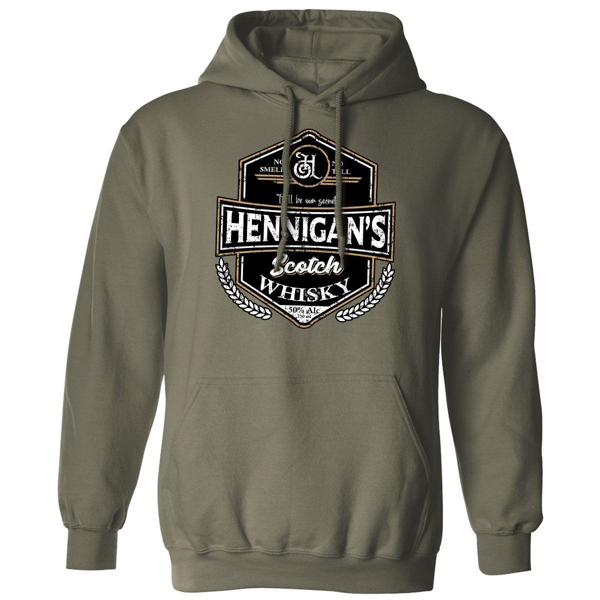 Classic Unisex Hoodie - R8SDA9BN - Military Green - 4