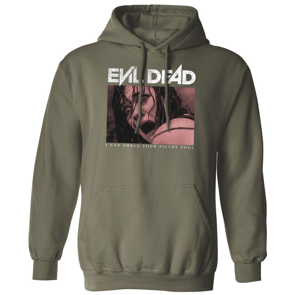 Classic Unisex Hoodie - Black - Military Green - 4