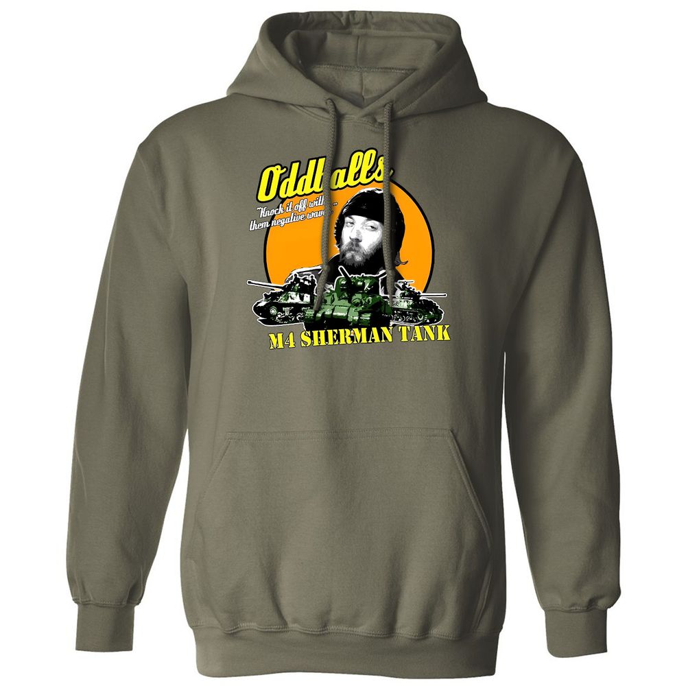 Classic Unisex Hoodie - HNQGY2MR - Military Green - 4