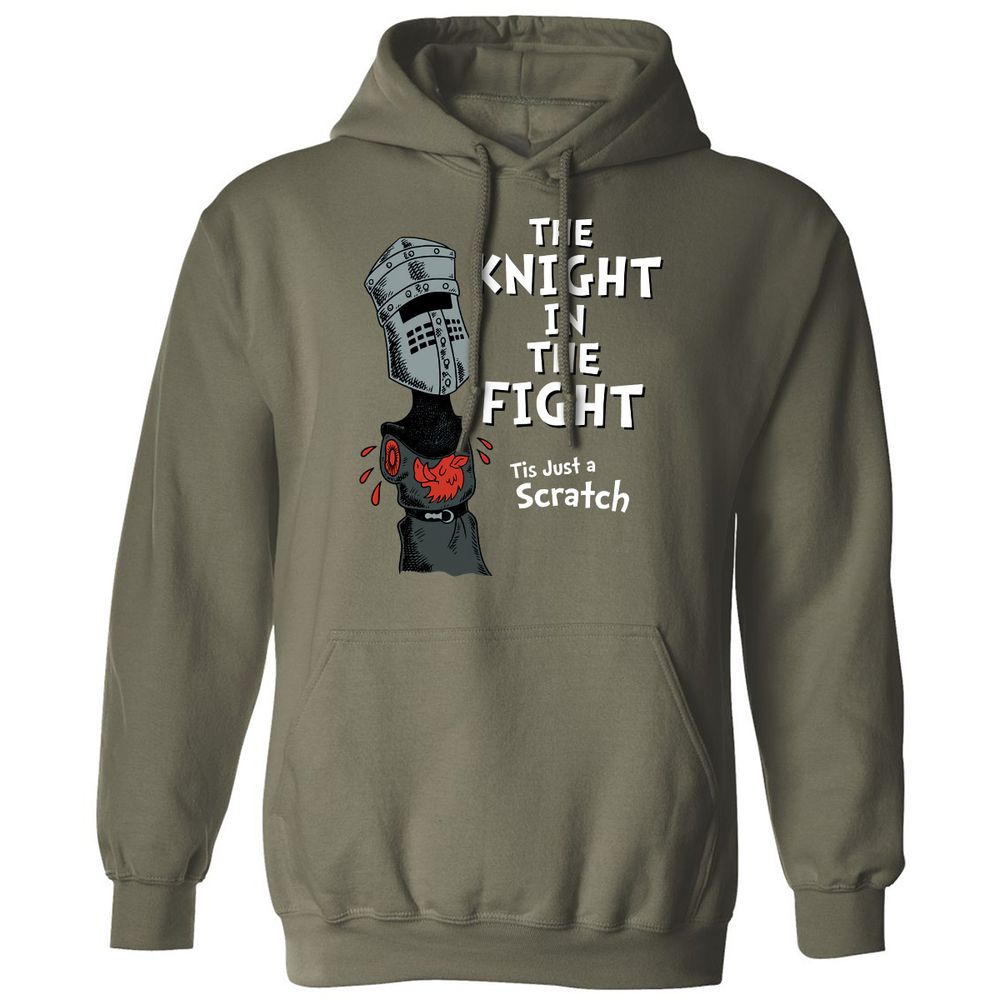 Classic Unisex Hoodie - HZ824Y6Y - Military Green - 4