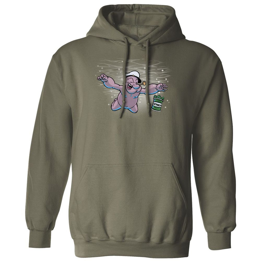Classic Unisex Hoodie - Z6AKP5BX - Military Green - 4