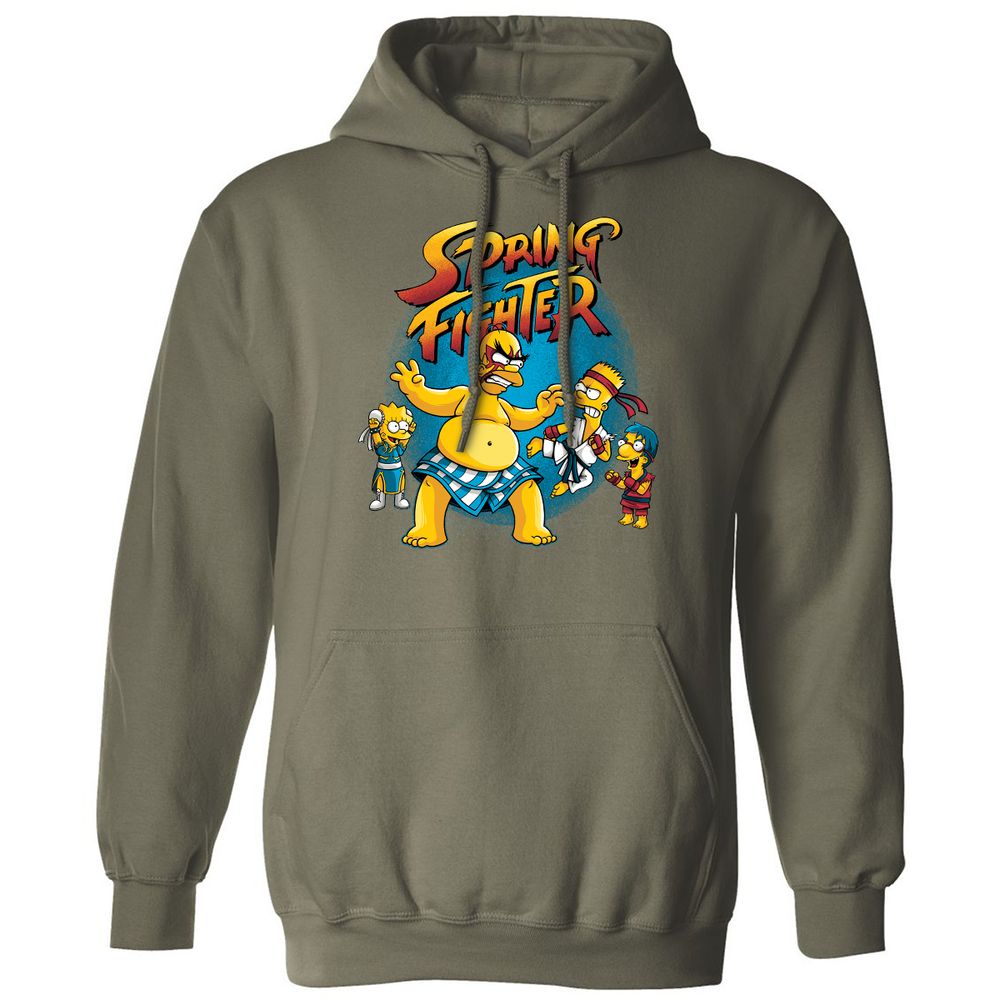 Classic Unisex Hoodie - DSSV2AFA - Military Green - 4