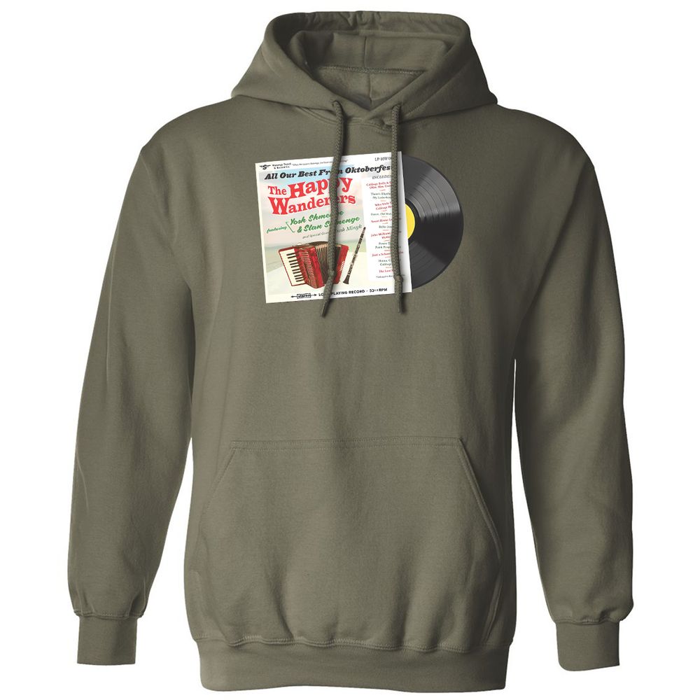 Classic Unisex Hoodie - 81Z9VM18 - Military Green - 4