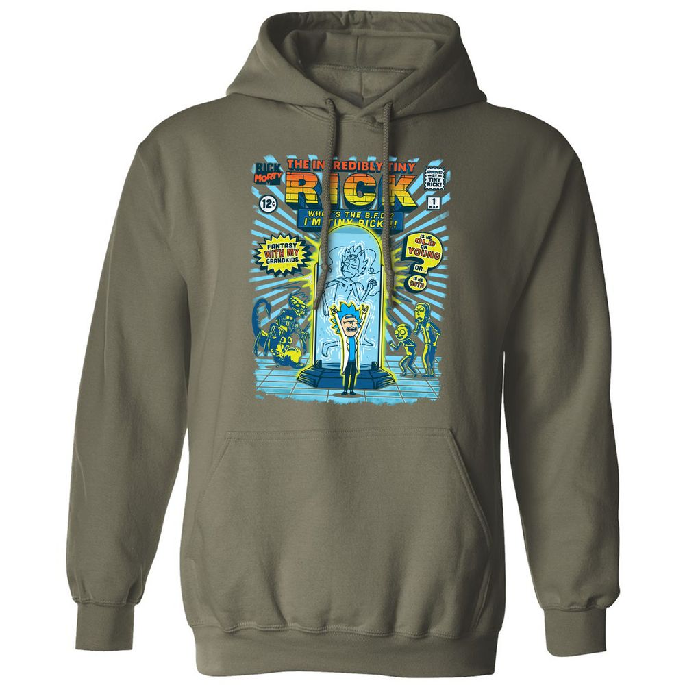Classic Unisex Hoodie - UBWVGAAH - Military Green - 4