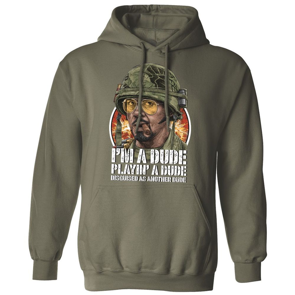 Classic Unisex Hoodie - LATBPFWL - Military Green - 4