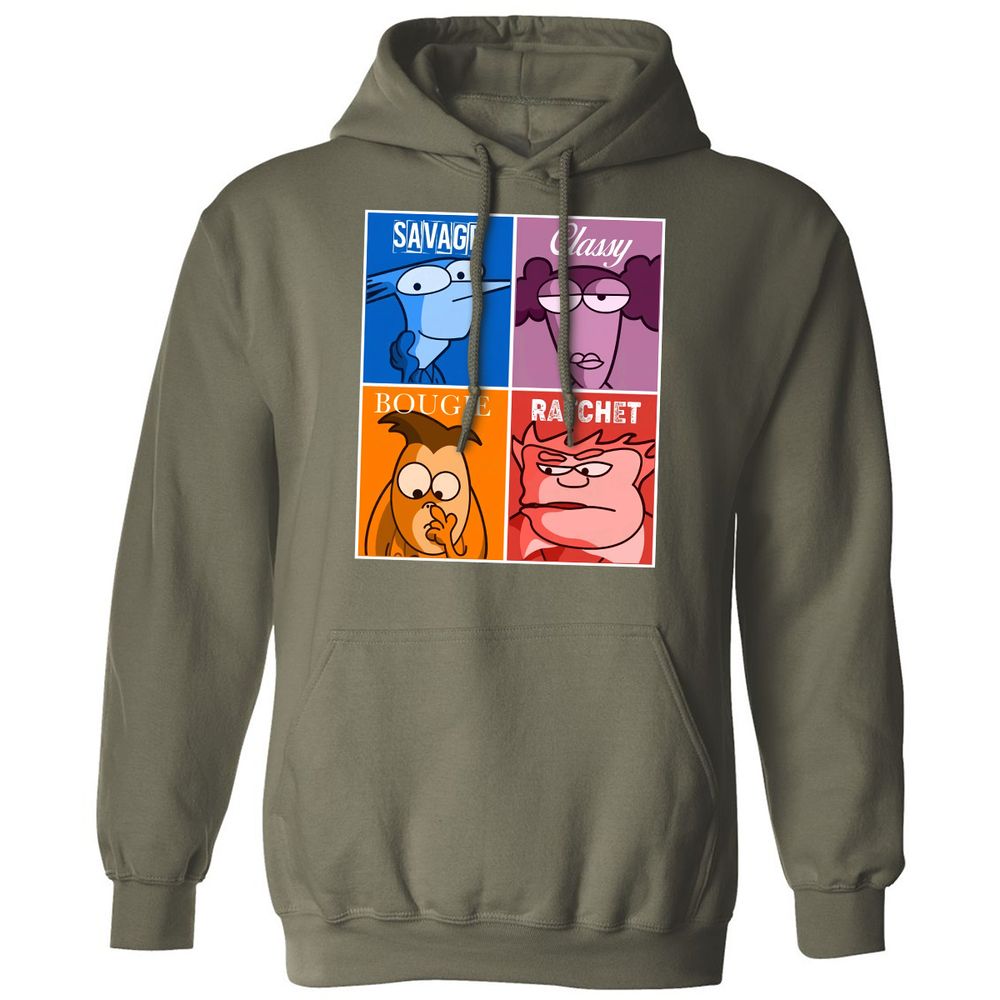 Classic Unisex Hoodie - PPFVRWV5 - Military Green - 4