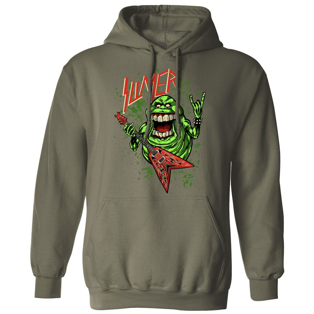 Classic Unisex Hoodie - JMVY7ZC9 - Military Green - 4