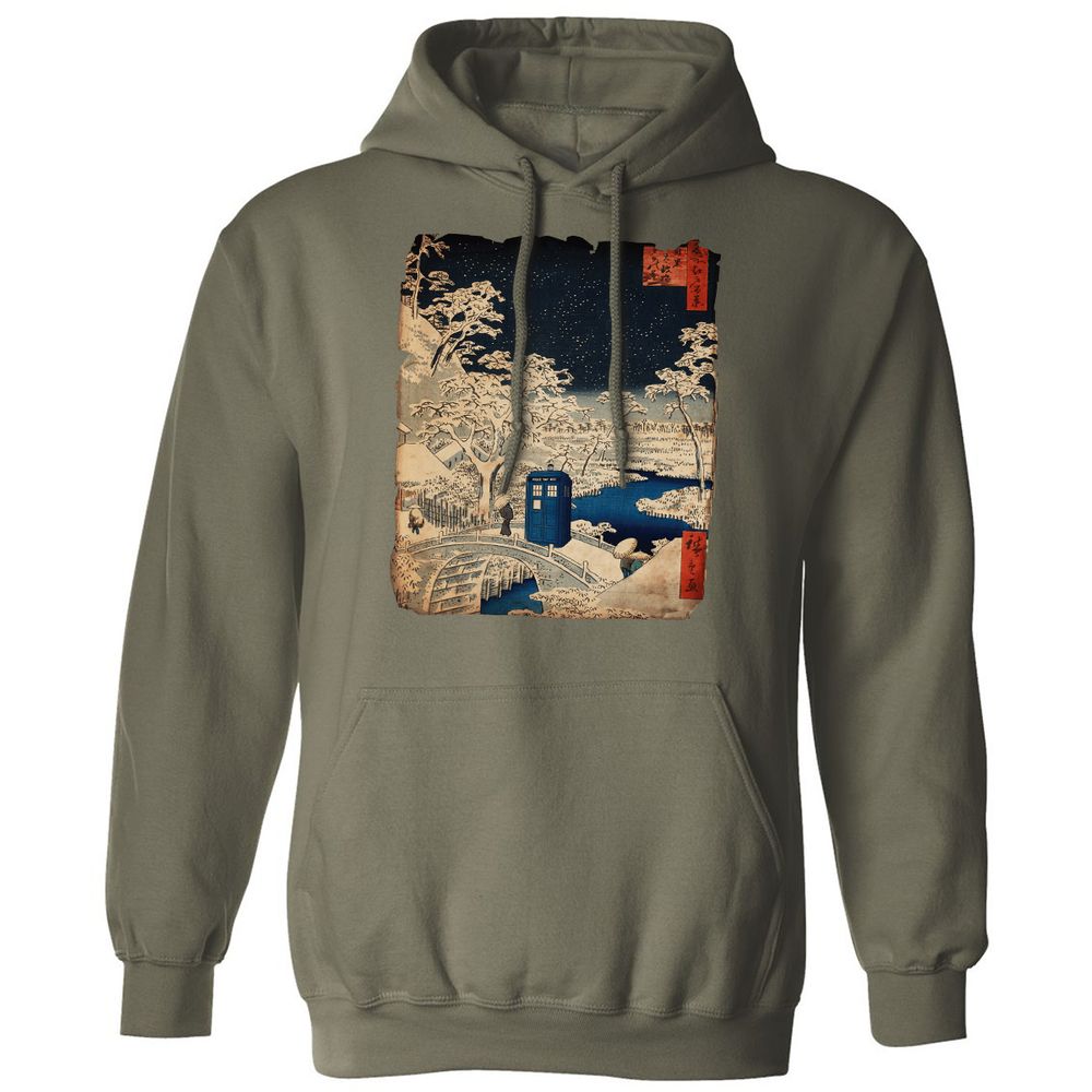 Classic Unisex Hoodie - HJ3KZJ1T - Military Green - 4