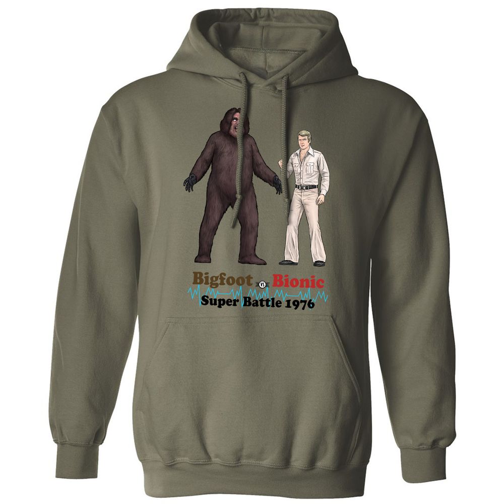 Classic Unisex Hoodie - TSN6SNK8 - Military Green - 4