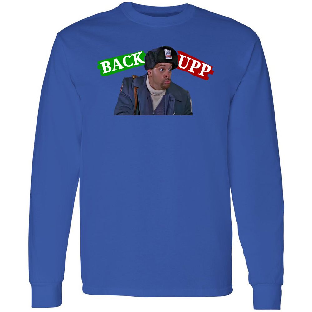 Long Sleeve T-Shirt - YWLQJCY9 - Royal - 4