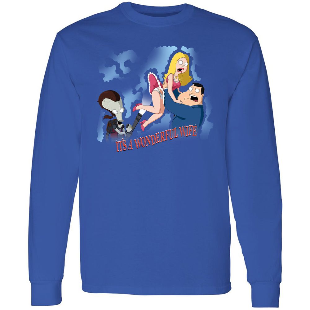 Long Sleeve T-Shirt - ENKUGEPB - Royal - 4
