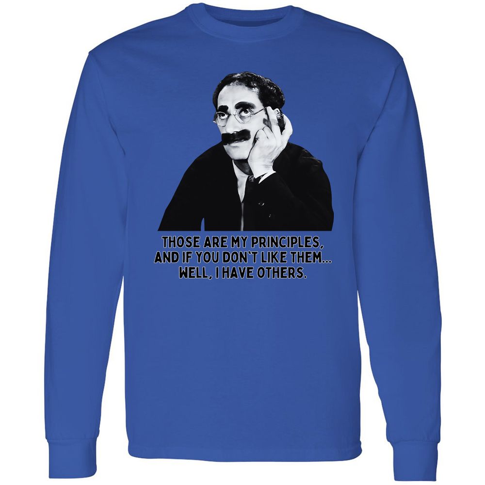 Long Sleeve T-Shirt - NRZGMQT2 - Royal - 4