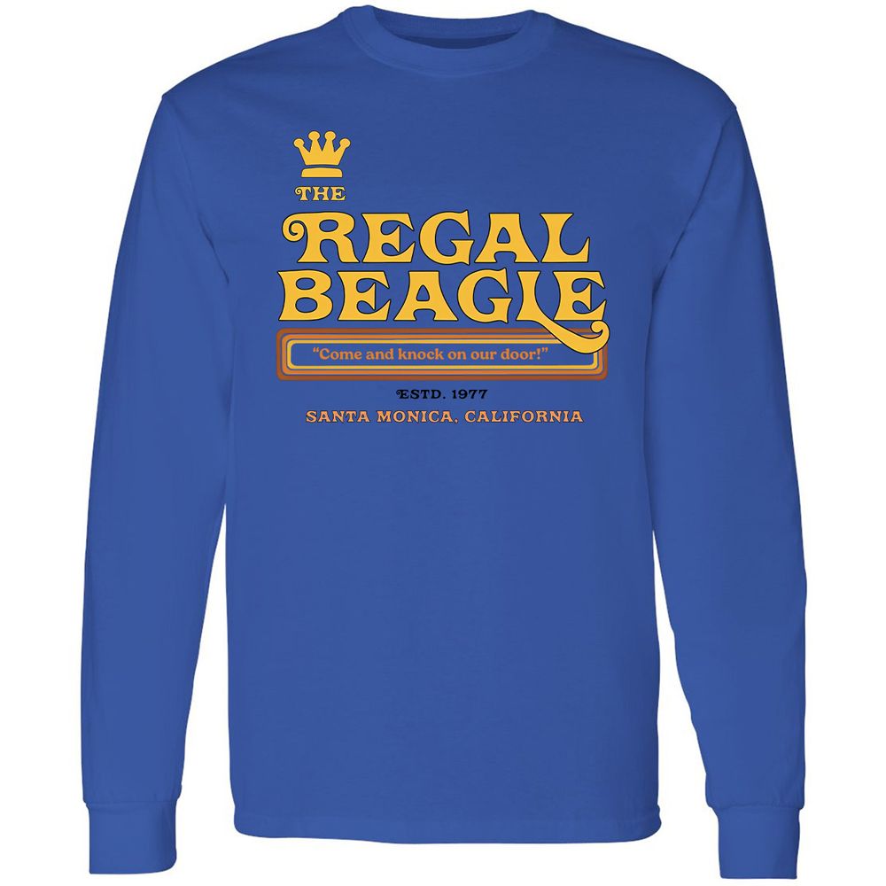 Long Sleeve T-Shirt - ZQLWCP33 - Royal - 4